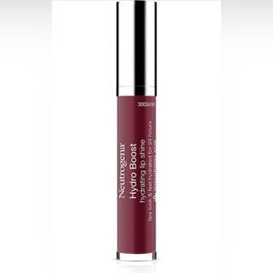 NWT Neutrogena Hydro Boost Hydrating Lip Shine-Deep Cherry